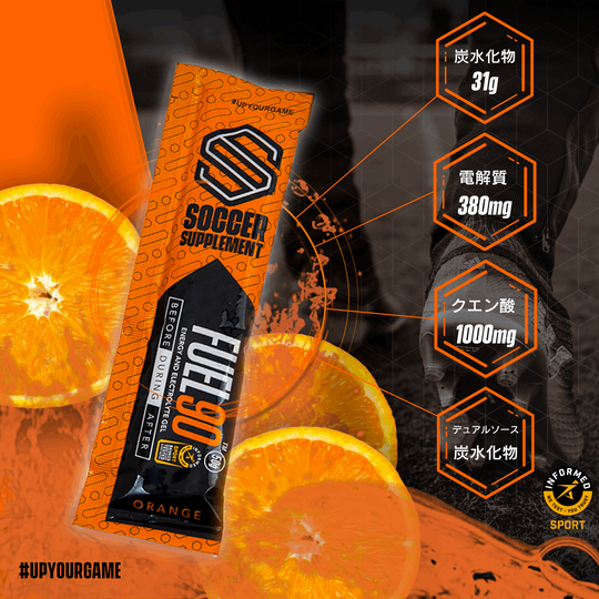 ENERGY GEL SET – SOCCER SUPPLEMENT® JAPAN